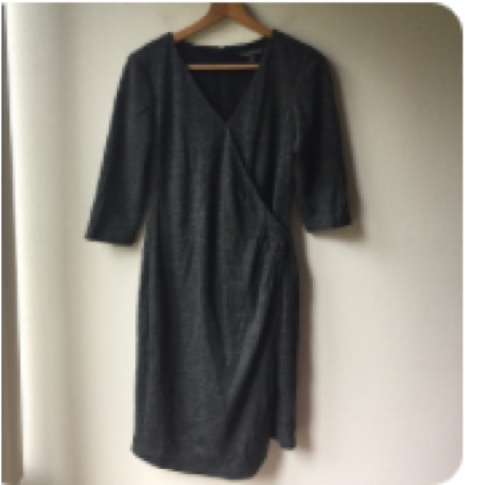 Brooks Brothers Wool Wrap Style Dress